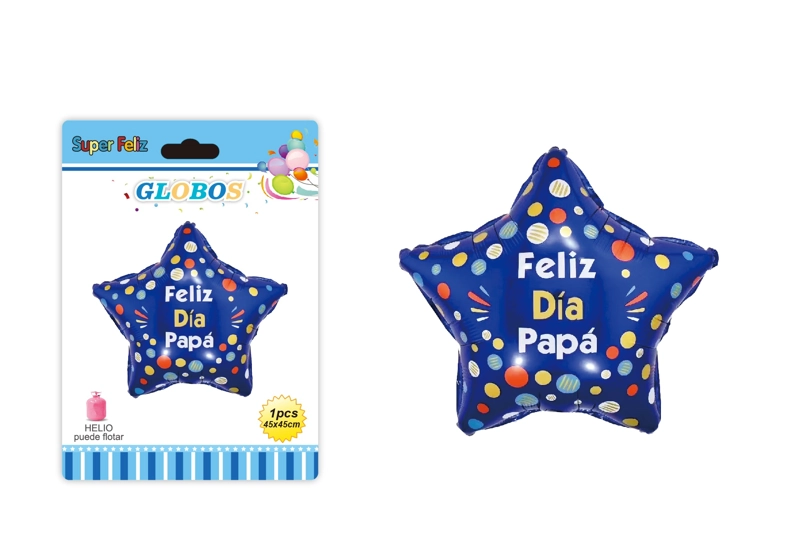 PAPA (GLOBO AZUL ESTRELLA) - 1