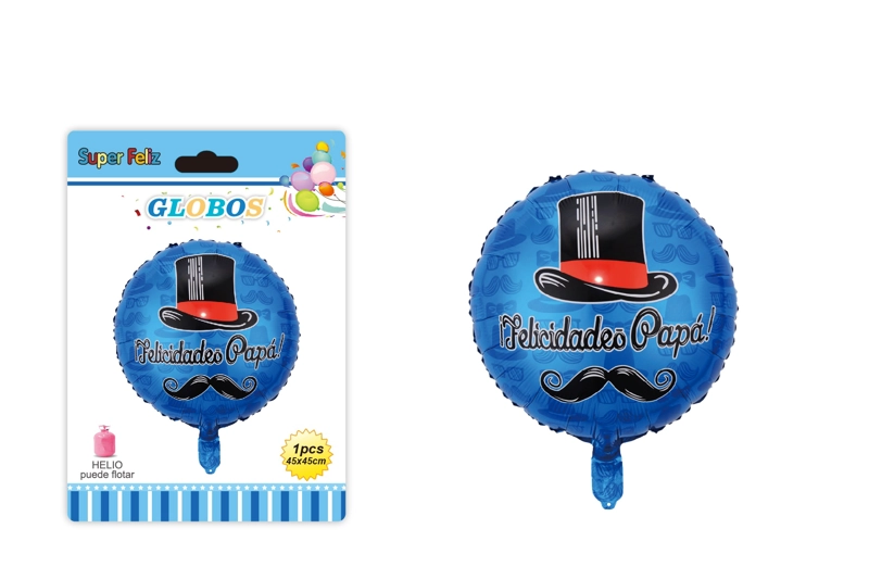 PAPA (GLOBO AZUL/BIGOTE/REDONDO) - 1