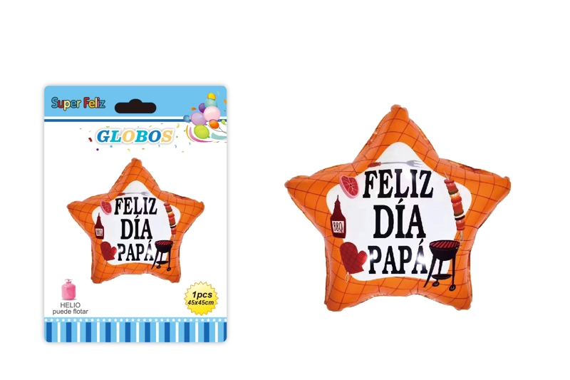 PAPA (GLOBO NARANJO ESTRELLA) - 1