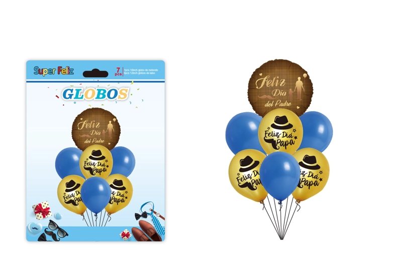 PAPA (GLOBOS/AMARILLO/AZUL/MARRON) - 1
