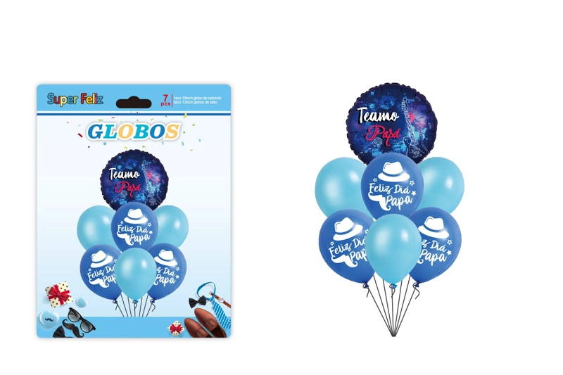 PAPA (GLOBOS/BLANCO/AZUL/GUITARRA) - 1