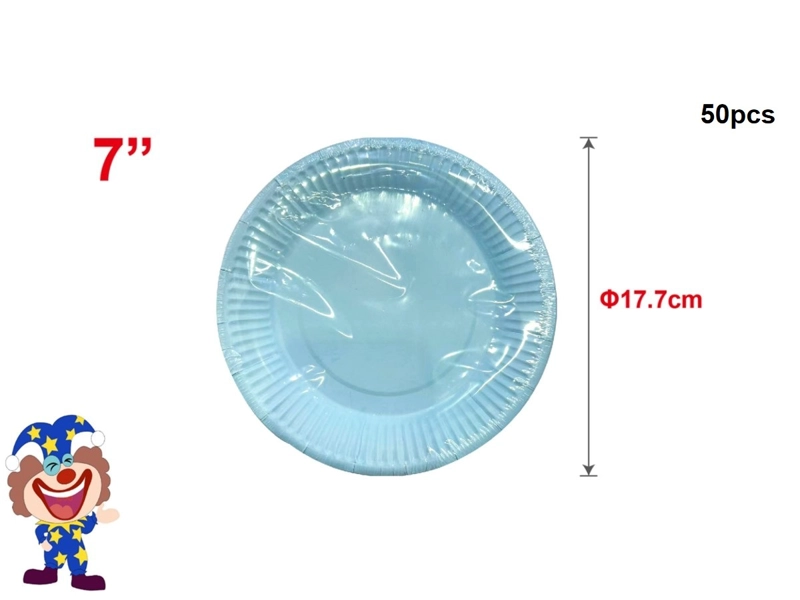 PLATOS AZUL 17.7 CM - 1