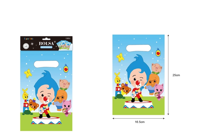 BOLSAS DE DULCES PLIM PLIM 16.5 CM X 25 CM - 1