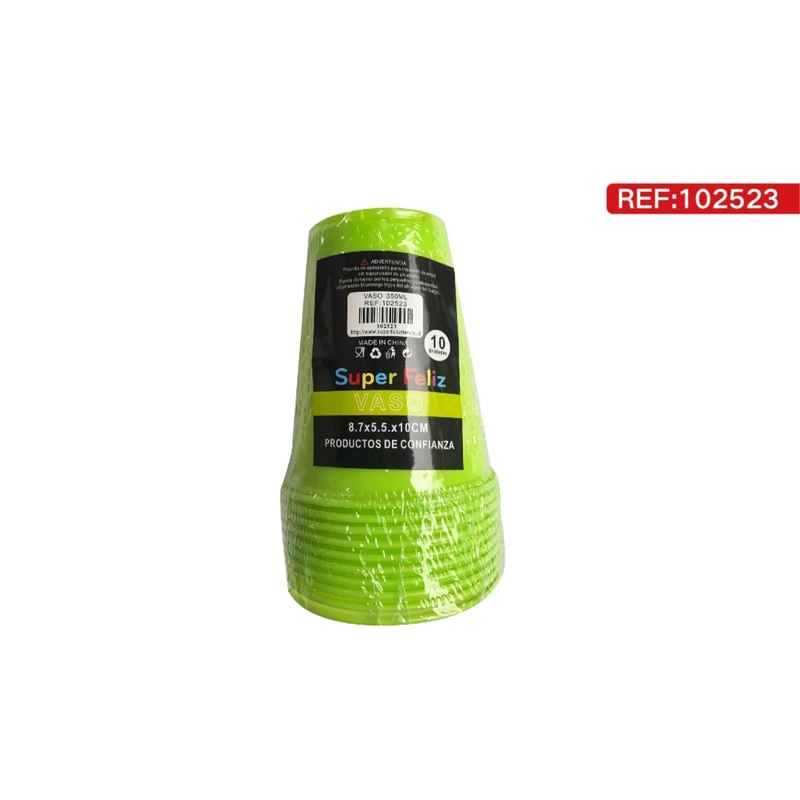 VASOS VERDE LIMA 102523 - 1