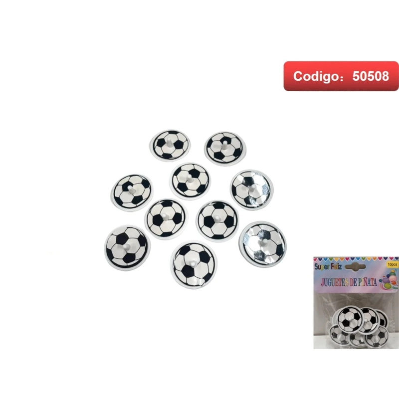 SET DE MINI BALONES DE FUTBOL DE JUGUETE 50508 - 1