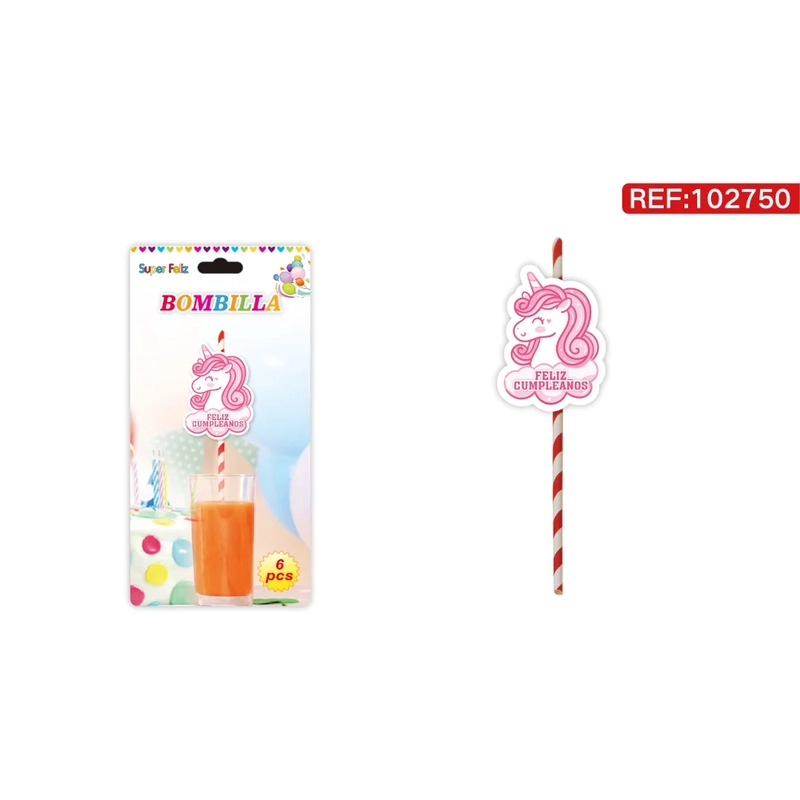 SORBETE DECORATIVO CON DIJE DE UNICORNIO ROSADO 102750 - 1
