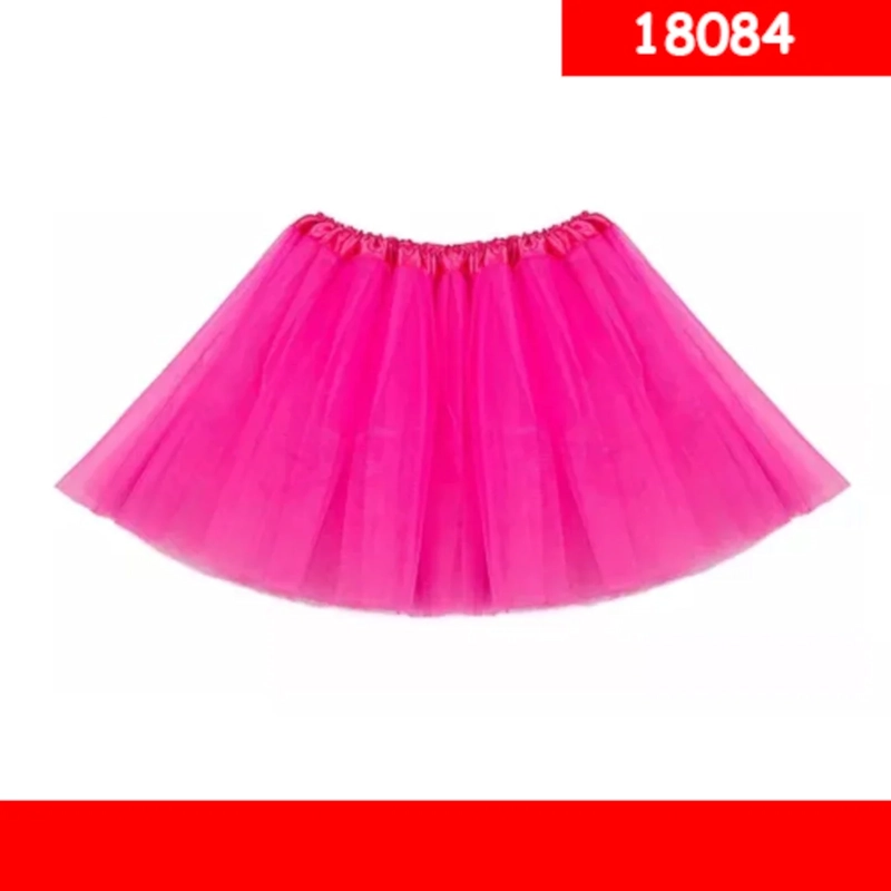 FALDA TIPO TUTU DE TUL COLOR FUCSIA 18084 - 1