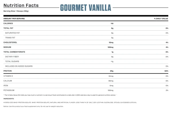 ISO 100 3 LB GOURMET VANILLA - 4