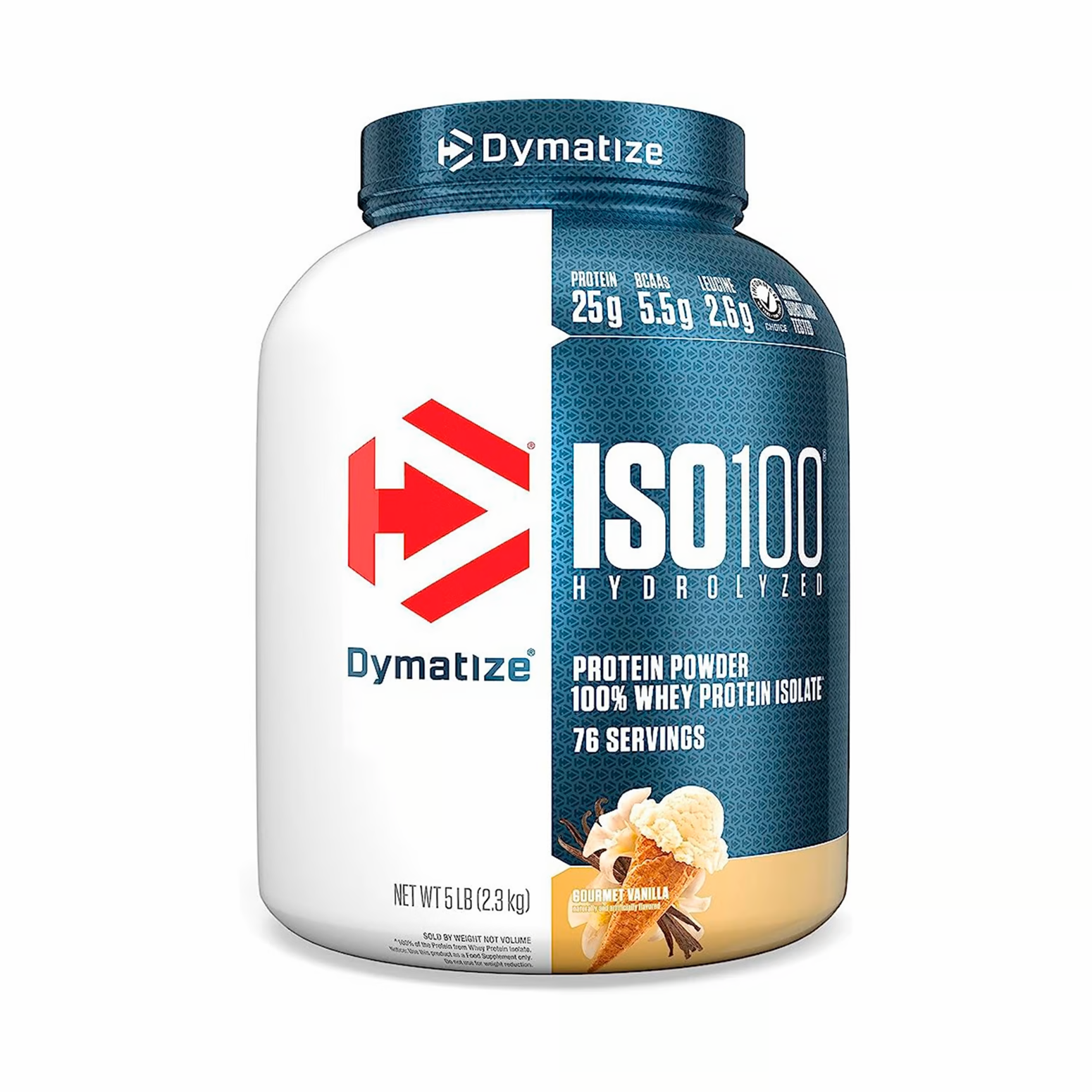 ISO 100 - 5LBS - DYMATIZE NUTRITION VAINILLA - 1