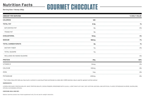 ISO 100 3 LB GOURMET CHOCOLATE - 4