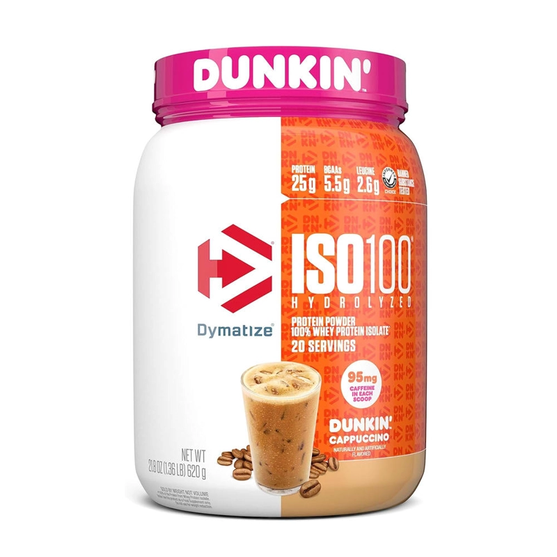 DYMATIZE PROTEINA ISO 100 1.4 LB DUNKIN CAPPUCCINO - 1
