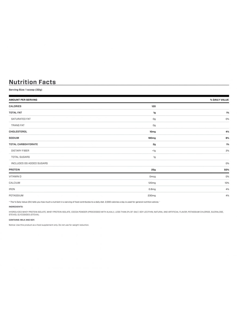 DYMATIZE PROTEINA ISO 100 1.4 LB FUDGE BROWNIE - 3