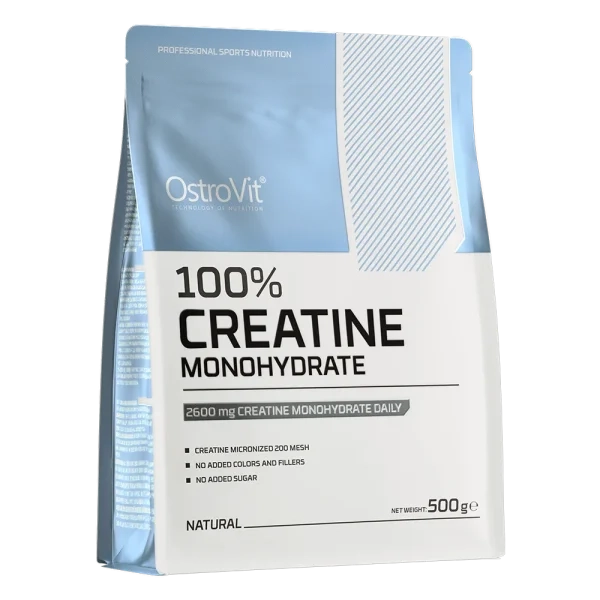 Pack 2 CREATINAS OSTROVIT MONOHIDRATADAS 500 GRS C/U SIN SABOR - 2