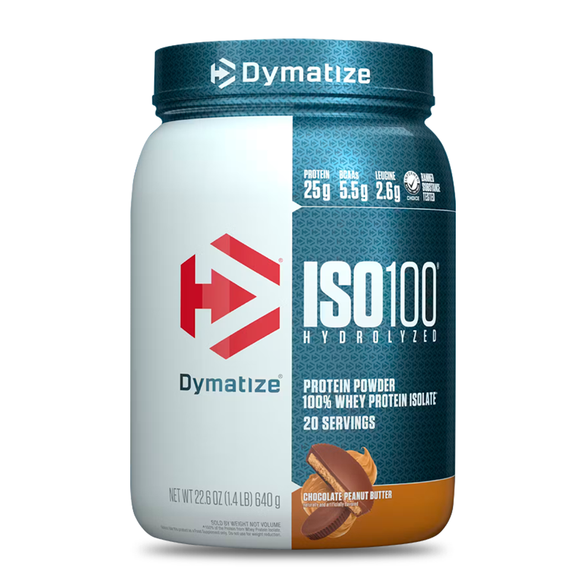 ISO 100 -1,4LBS - DYMATIZE NUTRITION CHOCOLATE PEANUT BUTTER - 2