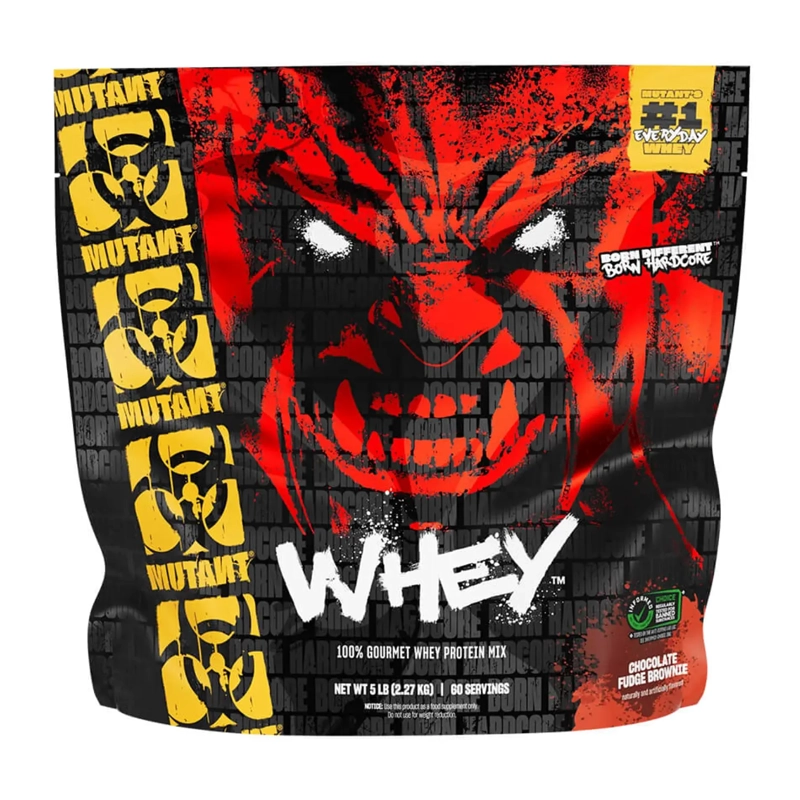 MUTANT PROTEINA 100% WHEY 5 LB FUDGE BROWNIE - 1