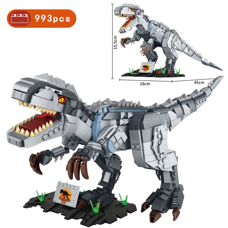 JUGUETES DINOSAURIO BLOQUES ARMABLES INDOMINUS 993 PIEZAS 993 INDOMINUS - 1