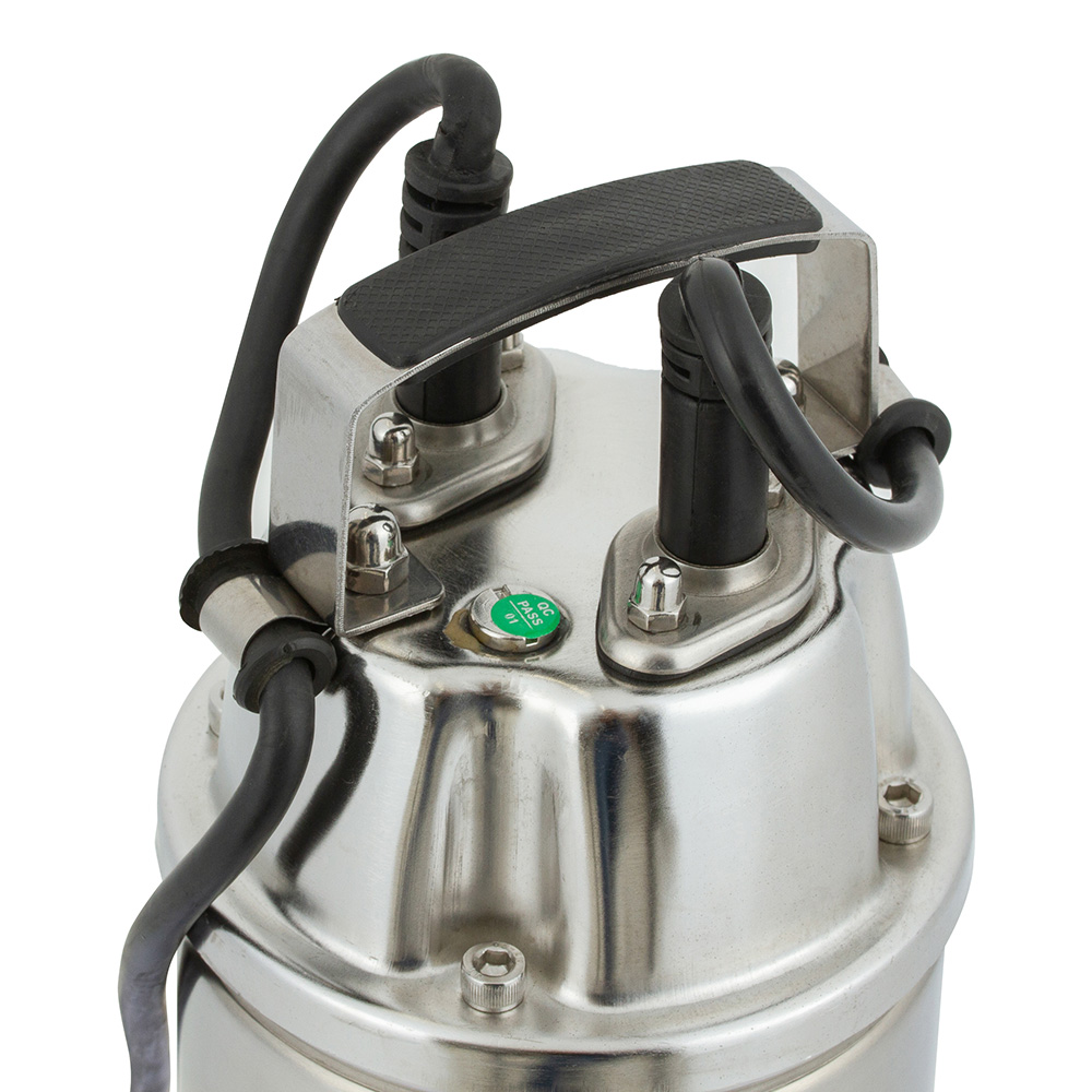 BOMBA SUMERGIBLE AGUAS SERVIDAS CON TRITURADOR 1,5HP BERCATTI - 5