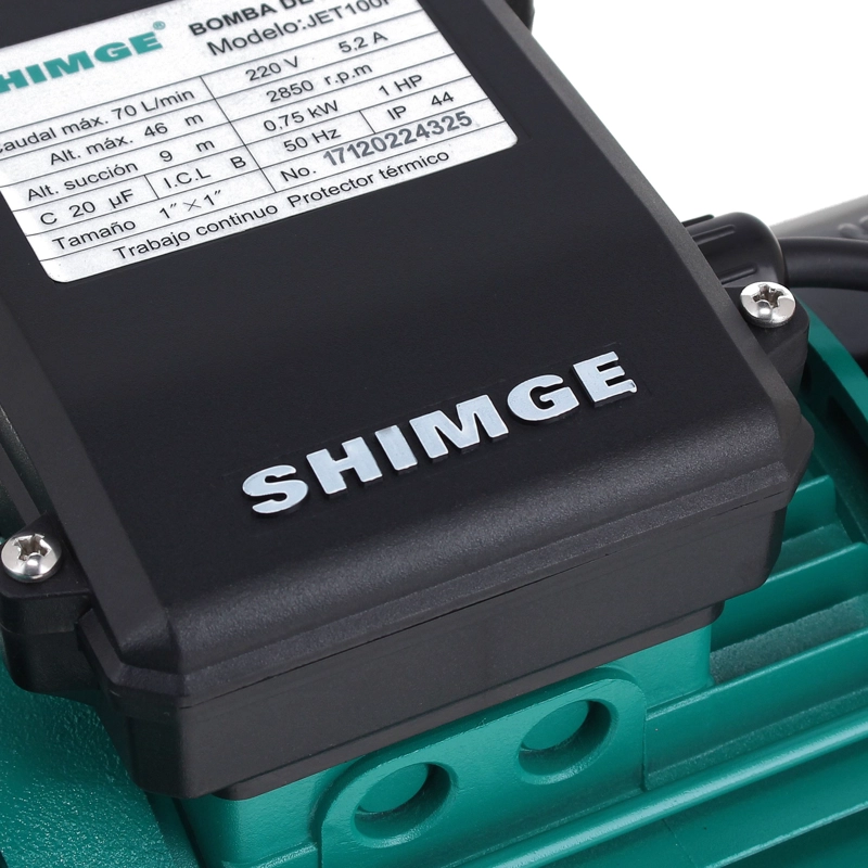 BOMBA CENTRIFUGA AUTOCEBANTE SHIMGE JET100P 1HP - 2