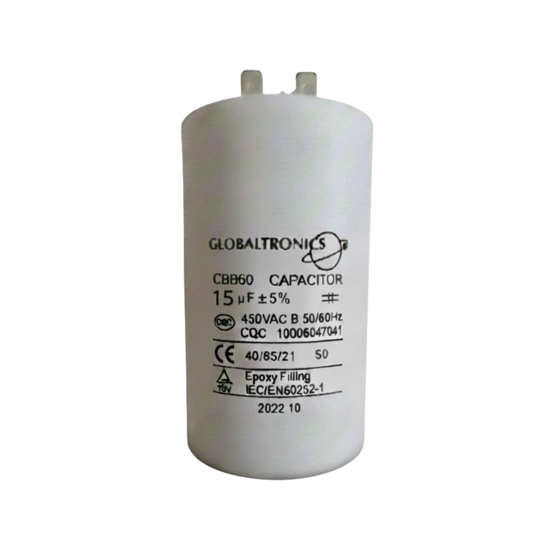 CONDENSADOR | CAPACITOR PERMANENTE C/TERMINAL 15UF | 450VAC | 50/60HZ - 1