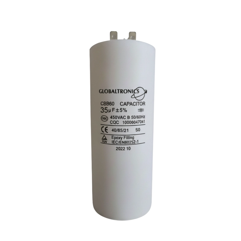 CONDENSADOR | CAPACITOR PERMANENTE C/TERMINAL 35UF | 450VAC | 50/60HZ - 1