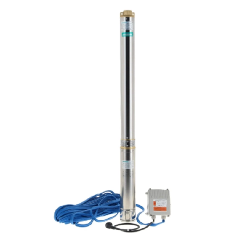 BOMBA SUMERGIBLE POZO PROFUNDO SHIMGE 4' 4SGM8/12 2 HP | TABLERO + CABLE 20M - 6