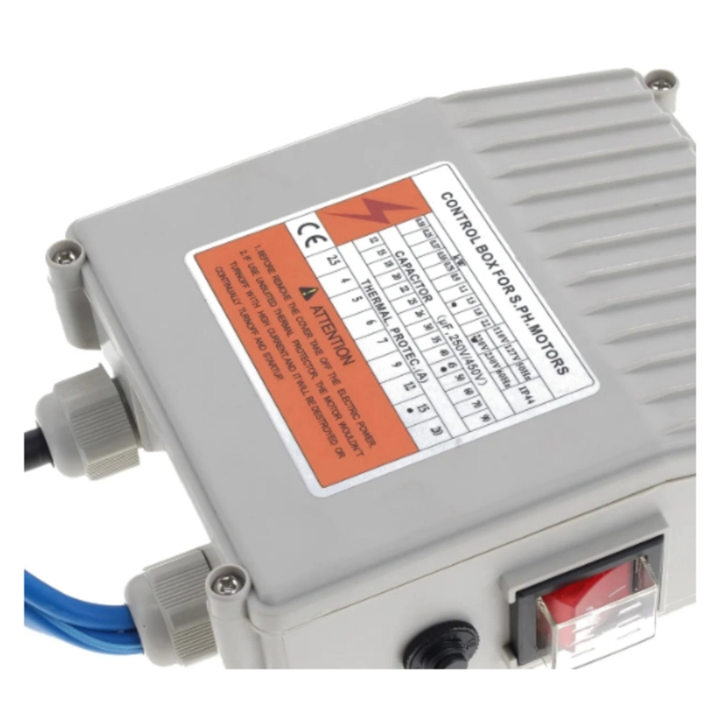 BOMBA SUMERGIBLE POZO PROFUNDO SHIMGE 4' 4SGM8/8 1,5 HP | TABLERO + CABLE 20M - 9