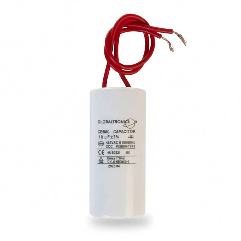CONDENSADOR | CAPACITOR PERMANENTE CON CABLE | 10 UF | 450VAC | 50/60 HZ - 1