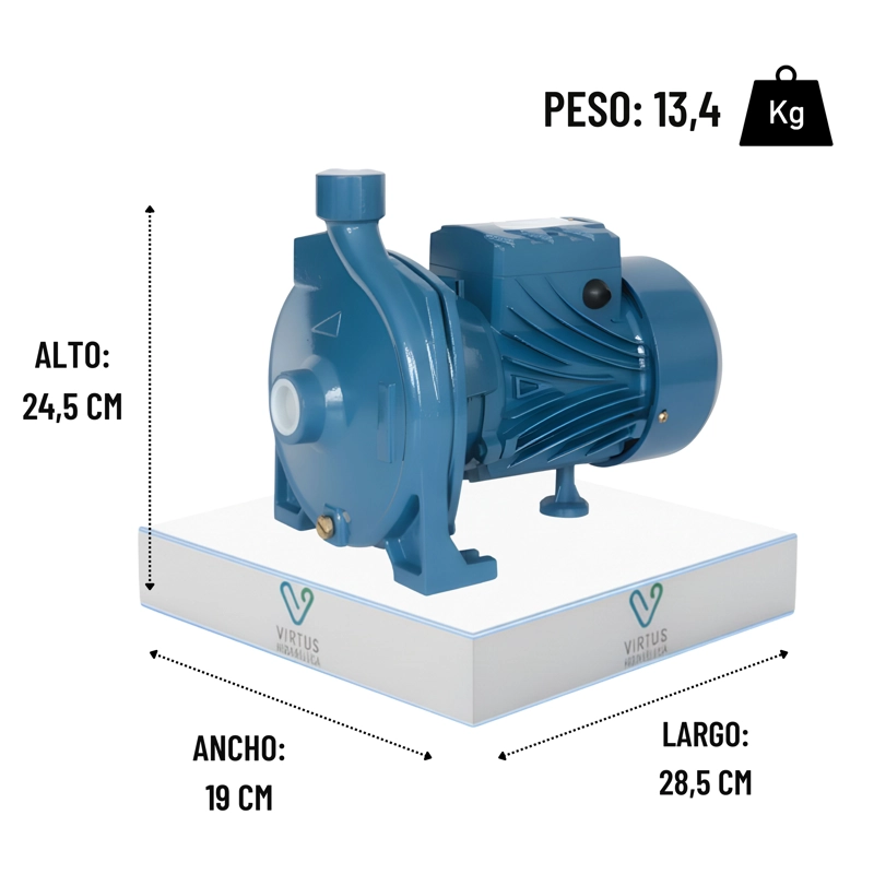 BOMBA DE AGUA CENTRÍFUGA | PROPUMPS/EDR | CPM158 | 1 HP | 100 L/MIN | 220V 50HZ - 3