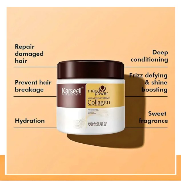 MASCARILLA CAPILAR CON COLAGENO KARSEELL DE 500 GR - 5
