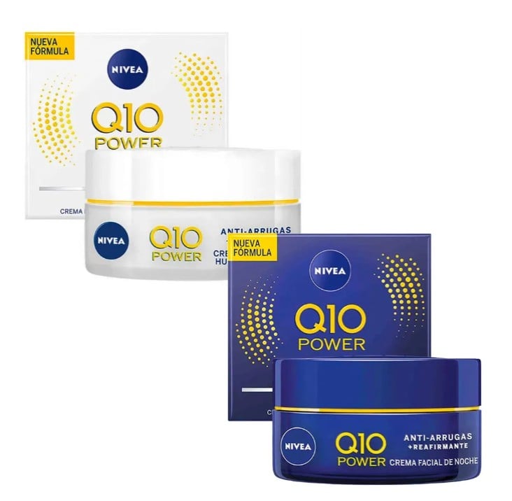PACK ANTIARRUGAS DE NIVEA Q10 DÍA 50 ML + NOCHE 50 ML - 3