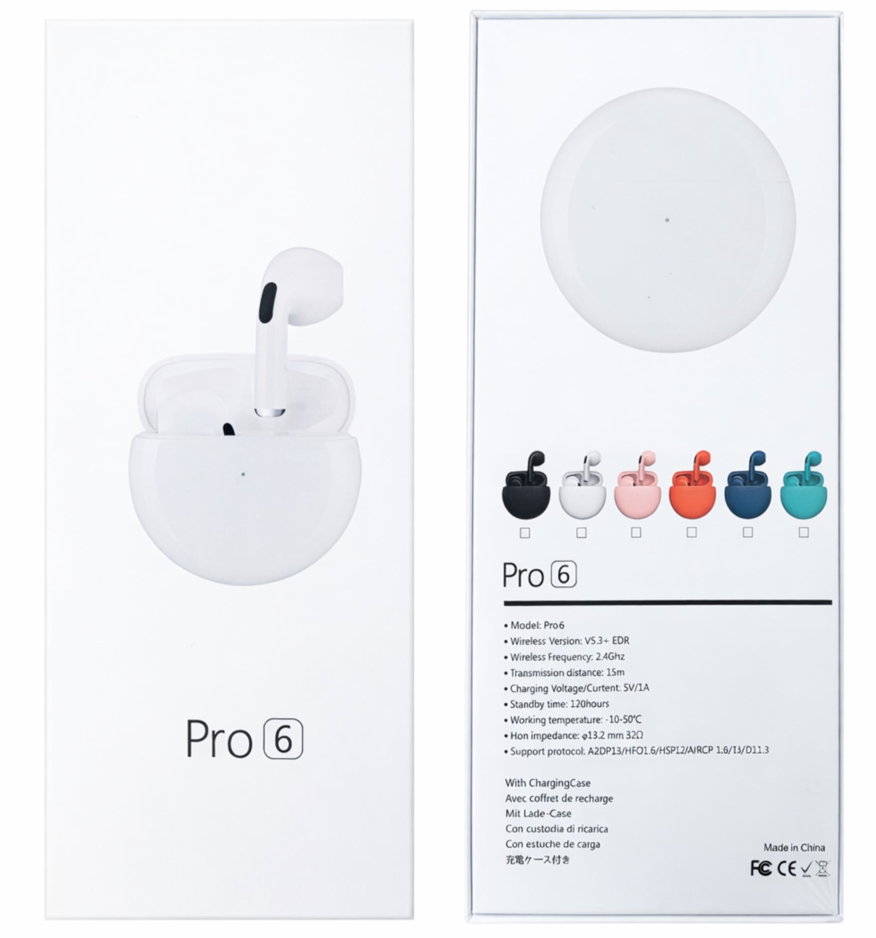 AUDÍFONOS INALÁMBRICOS MINI PRO 6 - 2