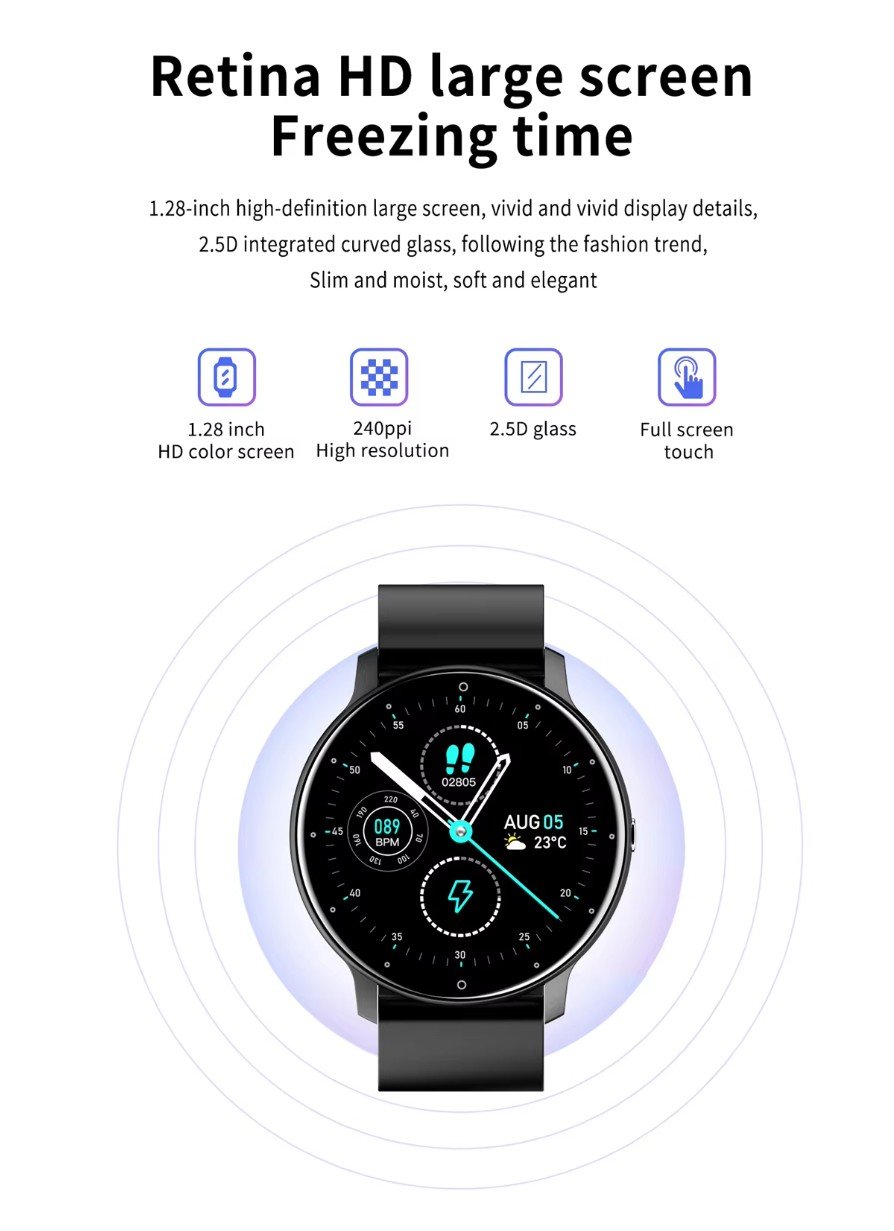 RELOJ SMARTWATCH ZL02 UNISEX - 3