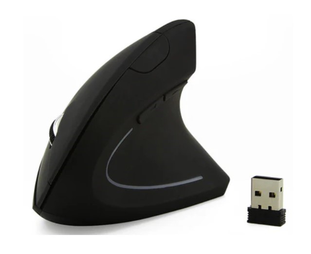 MOUSE VERTICAR ERGONOMICO INALAMBRICO NEGRO - 5