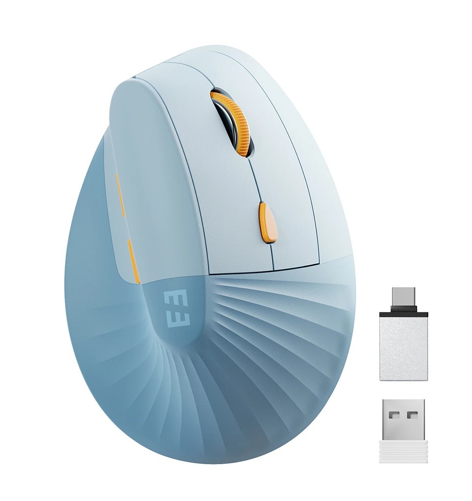 MOUSE ERGONOMICO RECARGABLE SEENDA MBD7 - 2