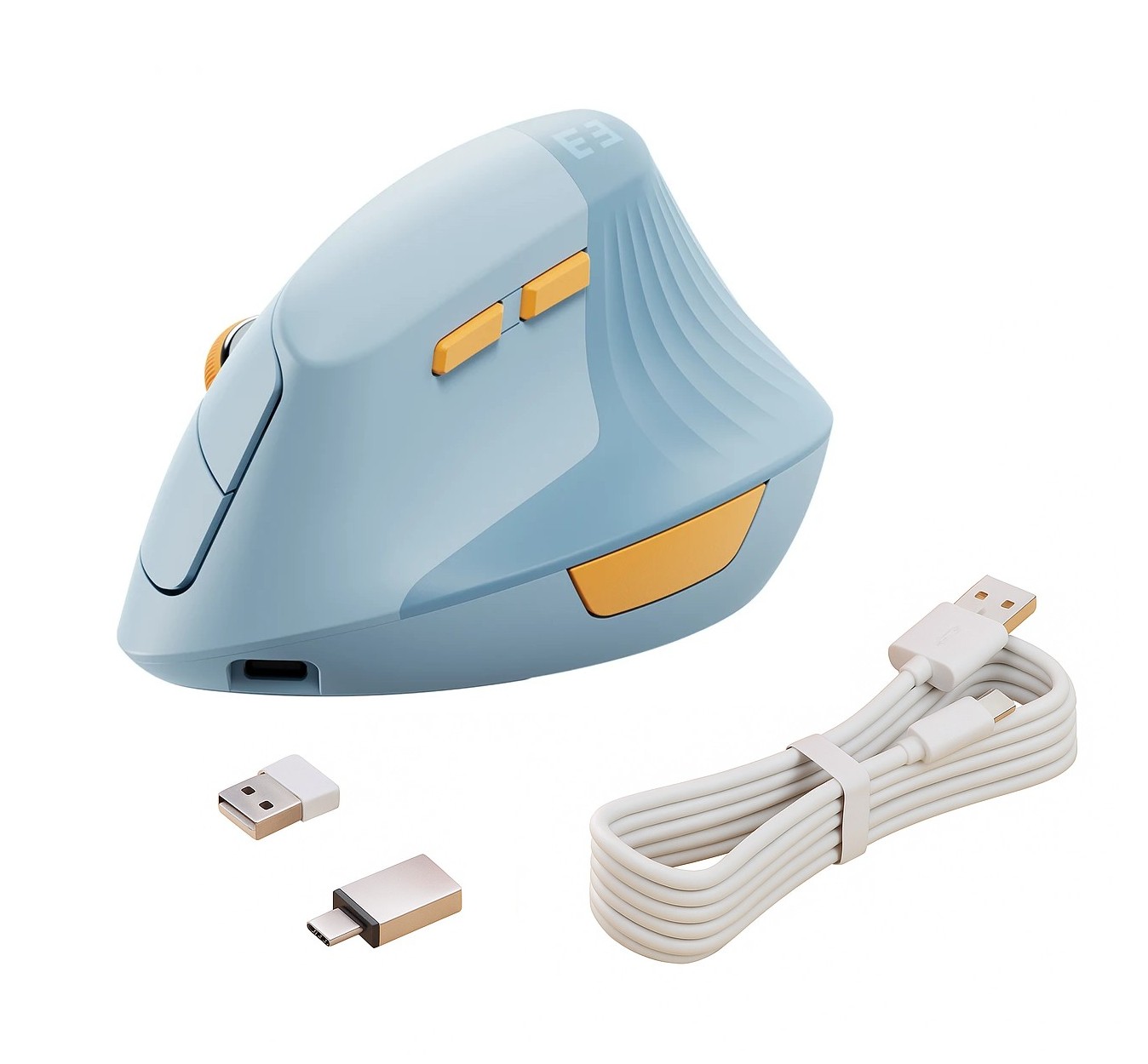 MOUSE ERGONOMICO RECARGABLE SEENDA MBD7 - 4