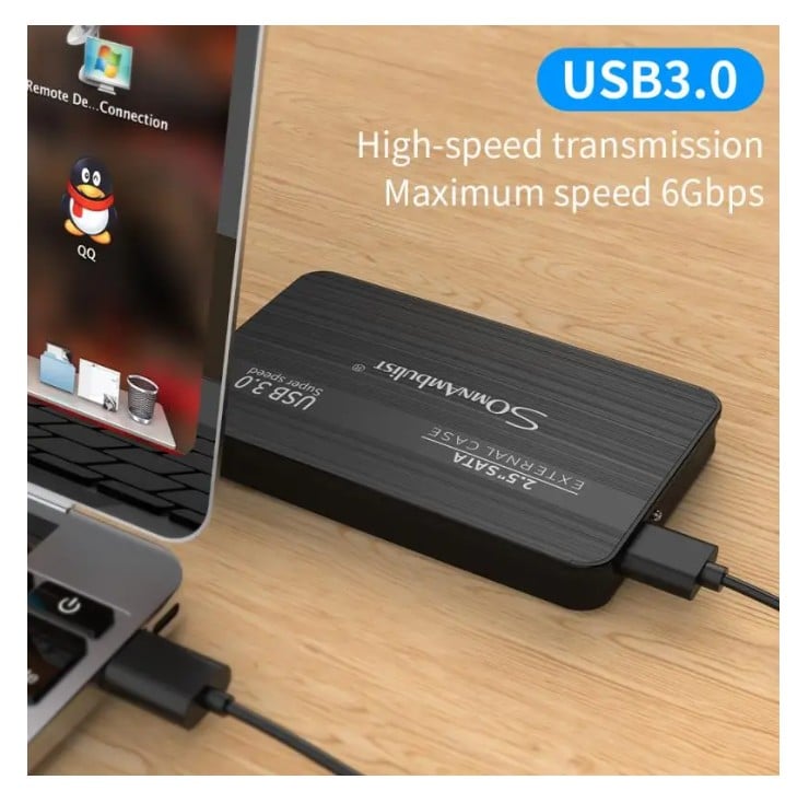 DISCO DURO EXTERNO 1TB PORTATIL SSD SOMNAMBULIST - 4