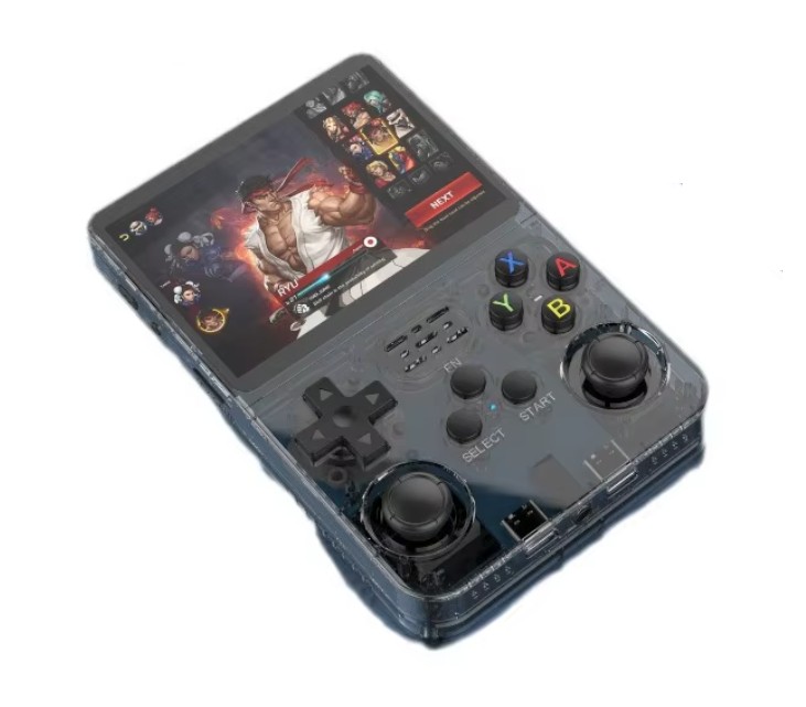 CONSOLA PORTATIL R36S RETRO 64 GB DE DIVERSION ASEGURADA NEGRO - 3