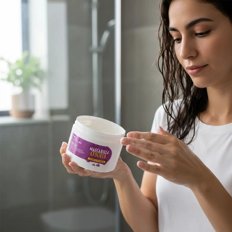 MASCARILLA PARA EL CABELLO DE CEBOLLA JENGIBRE Y ROMERO MISUCKA 200ML - 5