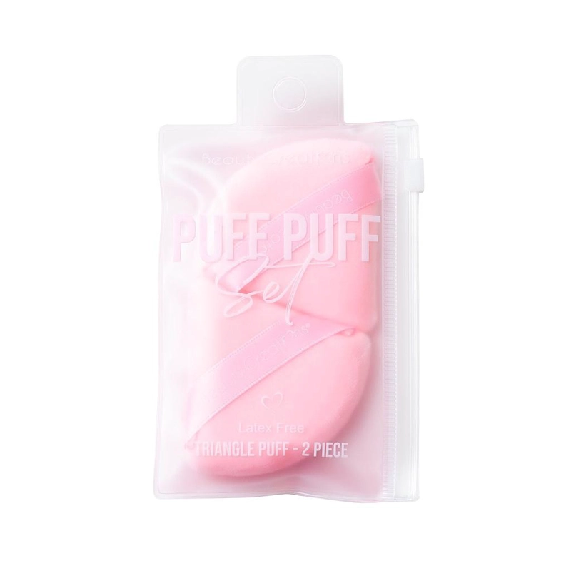 SET DE 2 ESPONJAS BEAUTY CREATIONS PUFF PUFF ROSADA - 1