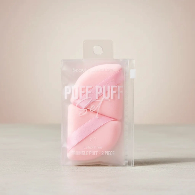 SET DE 2 ESPONJAS BEAUTY CREATIONS PUFF PUFF ROSADA - 5