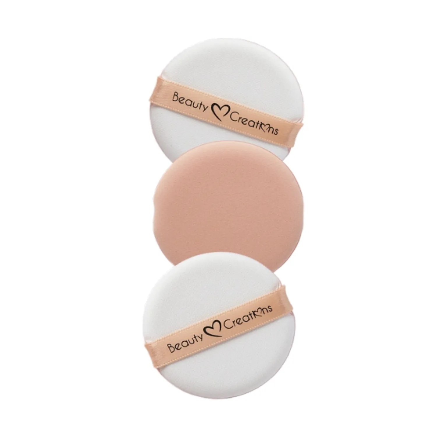 SET DE 3 ESPONJAS BEAUTY CREATIONS POWDER FOUNDATIONS PUFFS - 2