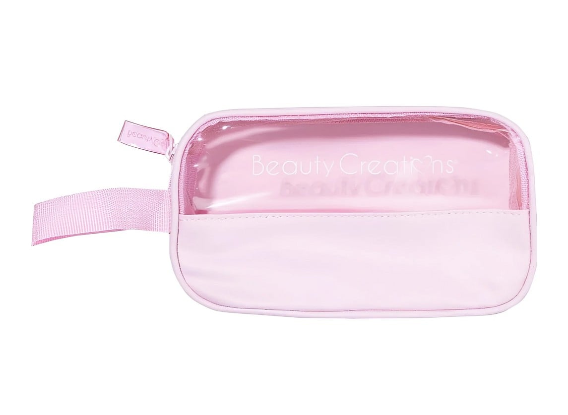 COSMETIQUERO PINK CLEAR PEQUEÑO BEAUTY CREATIONS - 1