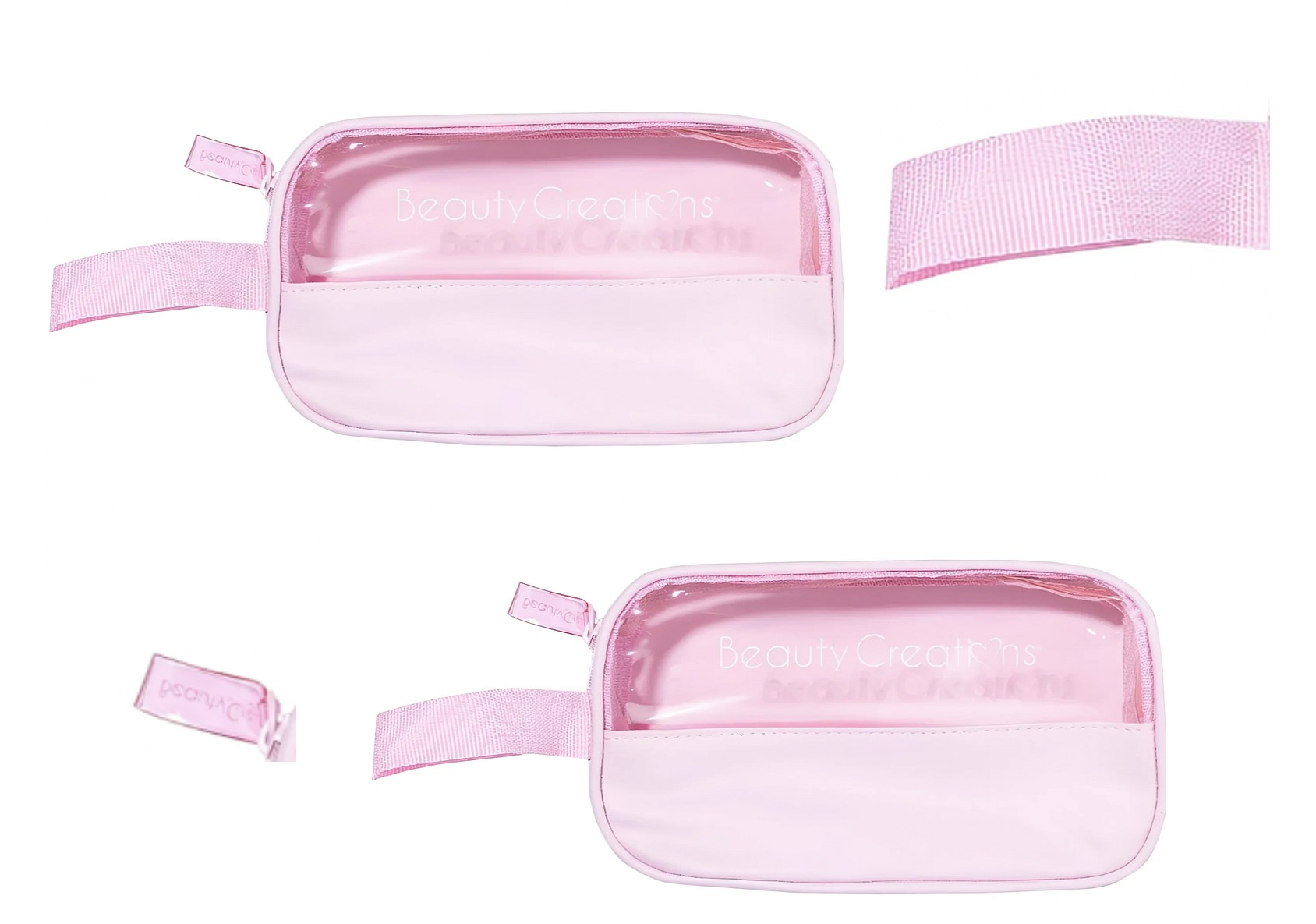 COSMETIQUERO PINK CLEAR PEQUEÑO BEAUTY CREATIONS - 2