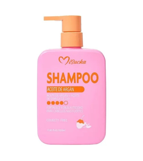 SHAMPOO MISUCKA ACEITE DE ARGAN VEGANO REPARADOR 350ML - 1