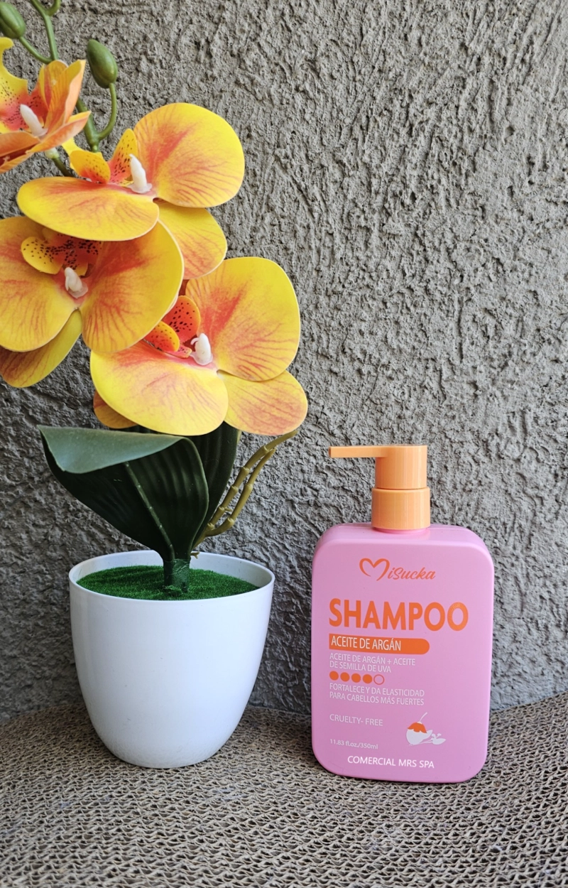 SHAMPOO MISUCKA ACEITE DE ARGAN VEGANO REPARADOR 350ML - 2