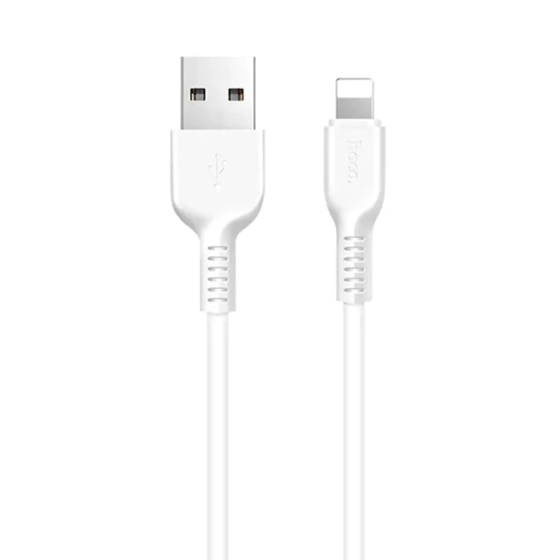 CABLE USB A LIGHTNING HOCO X20 2M BLANCO - 2