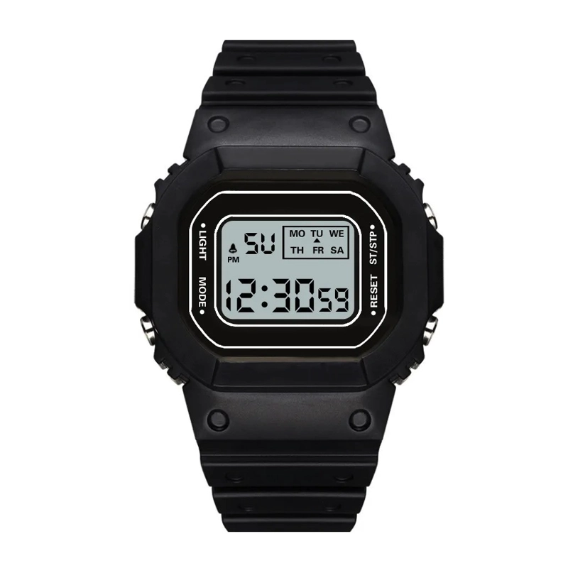 RELOJ PULSERA DIGITAL DEPORTIVO GENE RICO UNISEX - 2