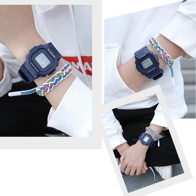 RELOJ PULSERA DIGITAL DEPORTIVO GENE RICO UNISEX - 4