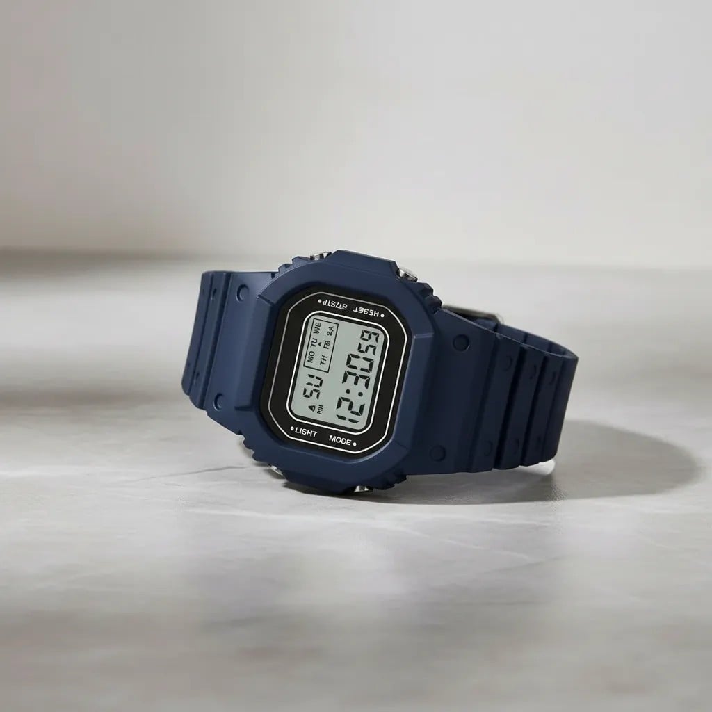 RELOJ PULSERA DIGITAL DEPORTIVO GENE RICO UNISEX - 5