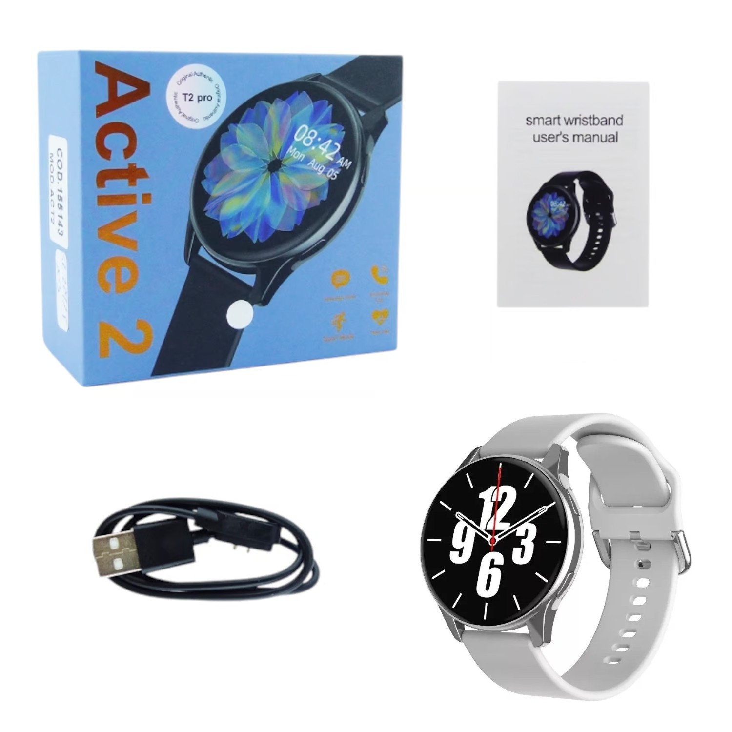 RELOJ SMARTWATCH ACTIVE T2 PRO IP68 - 3